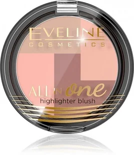 EVELINE All In One, róż-mozaika na policzki 01, 6,5 g - Róże do policzków - miniaturka - grafika 3