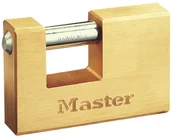 Zamki i wkładki - VSA Van Spijk Master Lock Kłódka zbrojona, trwały mosiądz, 85 mm, 608EURD - miniaturka - grafika 1