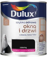 Farby olejne i specjalne - Dulux Szybka Odnowa Okna i drzwi czarny 750 ml - miniaturka - grafika 1
