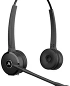 Słuchawki - Axtel Prime duo X3 Czarne - miniaturka - grafika 1