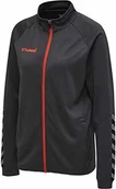 Kurtki i kamizelki sportowe damskie - hummel Hummel Damska kurtka damska hmlAUTHENTIC WOMEN POLY Zip, kurtka asfalt, XS 205368-1525-XS - miniaturka - grafika 1