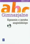 Książki do nauki języka angielskiego - WSiP Grudzińska Zofia Gimnazjalne abc Egzamin z języka angielskiego + CD - miniaturka - grafika 1