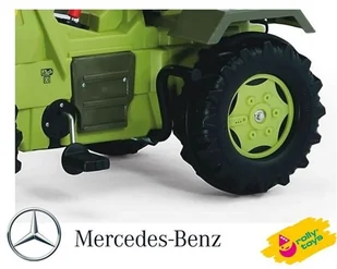 Rolly Toys MB-Trac 1500 z ładowarką frontową przełączaniem biegów i hamulcem - Jeździki dla dzieci - miniaturka - grafika 6