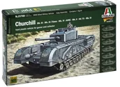 Modele do sklejania - Italeri WWII Churchil Mk.III/IV/A 15760 - miniaturka - grafika 1