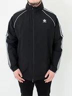 Gadżety dla kibiców - Adidas SST męska Windbreaker kurtka, czarny, m CW1309 - miniaturka - grafika 1