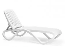 D2.Design Leżak Eden biały 28626 - Leżaki ogrodowe - miniaturka - grafika 2