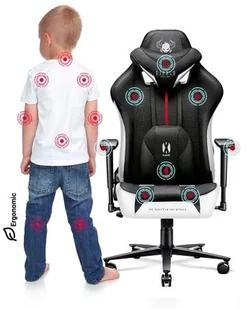 Diablo Chairs Fotel gamingowy Diablo X-Player 2.0 materiałowy Kids Size Diablo X-Player 2.0 Kids Size - Fotele gamingowe - miniaturka - grafika 45