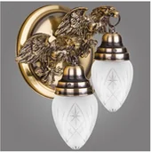 Lampy ścienne - Kemar Kinkiet OURO EAGLE OK60/2/P 2xE27/60W - miniaturka - grafika 1