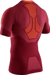XBIONIC XBIONIC Koszulka biegowa termoaktywna INVENT 4.0 RUNNING SHIRT SH SL czerwony - Koszulki sportowe męskie - miniaturka - grafika 2