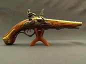 Repliki - broń - Denix SA REPLIKA PISTOLET NAPOLEOŃSKI NA STOJAKU MODEL 1026+800 1026+800 - miniaturka - grafika 1