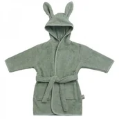 Smoczki do butelek - Jollein Baby & Kids Baby & Kids - Szlafroczek Kąpielowy Rabbit z Kapturem 85 x 75 cm Frotte Ash Green - miniaturka - grafika 1