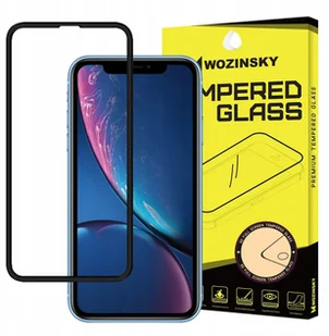 Wozinsky Wozinsky PRO+ szkło hartowane 5D Full Glue z ramką iPhone XR czarny - Szkła hartowane na telefon - miniaturka - grafika 4