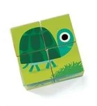 Djeco klocki drewniane puzzle Zwierzątka - Klocki - miniaturka - grafika 2