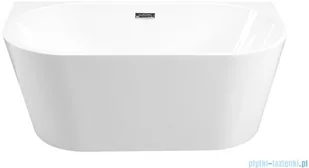 Besco Vica wanna 170x80cm wolnostojąca przyścienna z syfonem #WAS-170-V | - Wanny z hydromasażem - miniaturka - grafika 3