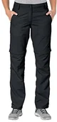 Spodnie narciarskie - Jack Wolfskin damskie spodnie Marrakech Zip off Pants spodnie do ochrony przed promieniami UV Outdoor szybkoschnący, podróże wypoczynek, szary, 19 1503642-6350019 - miniaturka - grafika 1