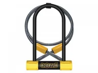 Zabezpieczenia do roweru - Onguard Zapięcie rowerowe Bulldog Medium DT 8015M U-LOCK - 13mm 90mm 140mm - 5 x Klucze z kodem + linka 10mm 120cm A-ONG-8015M - miniaturka - grafika 1