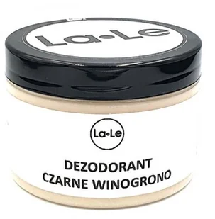 Naturalny dezodorant kremie La-Le Czarne Winogrono - Dezodoranty i antyperspiranty unisex - miniaturka - grafika 2
