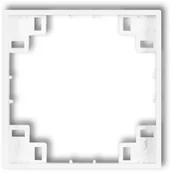Klawisze i ramki - Karlik Ramka pośrednia LOGO MRP-1 biały MRP-1 - miniaturka - grafika 1