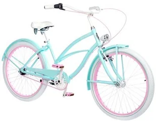 Plumbike Rower miejski La Donna Vicky 3B 26 cali damski Miętowo-różowy Raty - Rowery - miniaturka - grafika 2