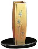 Inne - Samurai market Ręcznie wykonana z japońskiego papieru złota Kaki seria: T07  02 wazon (bambus) T07-02 - miniaturka - grafika 1