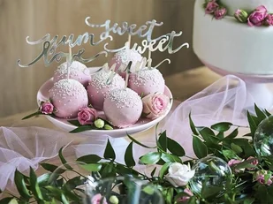 PartyDeco Szpilki drewniane "Love", złoty, 13 cm, 6 szt KPM17-019 - Gadżety dla niej i dla niego - miniaturka - grafika 9