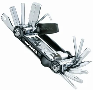 TOPEAK zintegrowany koszyk na bidon i zestaw narzędzi NINJA TC-MOUNTAIN CAGE & TOOL BOX czarny - Koszyki rowerowe - miniaturka - grafika 4