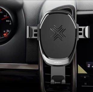 ROCK Gravity QI - Uchwyt samochodowy na kartkę z ładowarką QI - indukcyjną RCK055GRY - Uchwyty samochodowe do telefonów - miniaturka - grafika 10