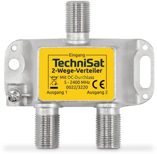 TechniSat 0022/3220, Dystrybutor 4019588223202 - Akcesoria TV-SAT TechniSat 0022/3220, Dystrybutor 4019588223202 - Akcesoria TV-SAT - miniaturka - grafika 1