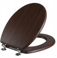 Deski sedesowe - Bisk Deska wc Multi Mdf Dark Brown 05943 - miniaturka - grafika 1