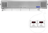 Urządzenia medyczne - Ultra-viol Sp.j NBVE-60/30SLW 2-funkcyjna lampa bakteriobójcza przepływowa 2x30W+30W sufitowa z licznikami LED NBVE-60/30SLW - miniaturka - grafika 1