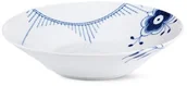 Talerze - Royal Copenhagen talerz do zupy Mega Niebieski żebrowaną (24 cm) 1016910 - miniaturka - grafika 1