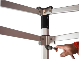 Expodom Konstrukcja nożycowa 3x3m z profilu sześciokątnego 50mm - Pawilony ogrodowe - miniaturka - grafika 9