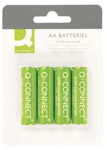Q-CONNECT Baterie super-alkaliczne AA/R6, LR06, 1,5V, 4szt. KF00489 - Baterie i akcesoria - miniaturka - grafika 2
