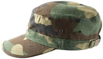 Helikon TEX / POLSKA czapka Combat PolyCotton Ripstop us woodland (CZ-COM-PR-03) CZ-COM-PR-03 - Odzież taktyczna i umundurowanie - miniaturka - grafika 5
