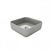 Umywalki - Massi MATT GREY MSU-0009-MG 39x39 - miniaturka - grafika 1