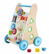 Pchacze - Drewniany Chodzik Pchacz Edukacyjny Sowa - miniaturka - grafika 1