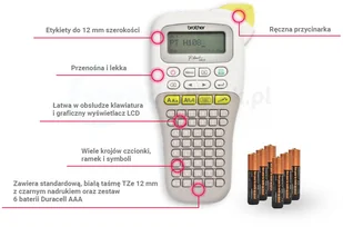 Brother PT-H108G - Drukarki kart i etykiet - miniaturka - grafika 9