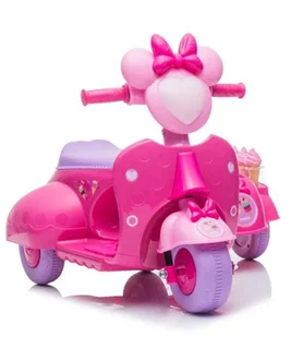 Import LEANToys Skuter Lodziarnia Trójkołowy JT5258 Różowy LT-9826-0 - Pojazdy elektryczne dla dzieci - miniaturka - grafika 2