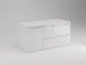 Szafki łazienkowe - Furni Szafka z Blatem ETHOS 90 cm D P - miniaturka - grafika 1