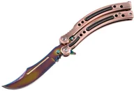 Noże - Joker Nóż składany motylek CS:GO Fade JKR540) JKR540 - miniaturka - grafika 1