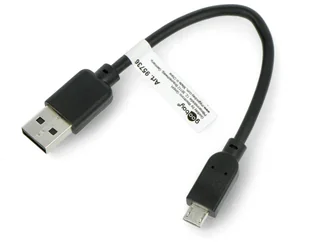 Wentronic Przewód USB 2.0 Hi-Speed; USB Micro-B 015 Czarny 0.15 m - Kable USB - miniaturka - grafika 2