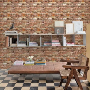 Tapeta flizelinowa Rusty Brick czerwona FC2502 - Tapety - miniaturka - grafika 2