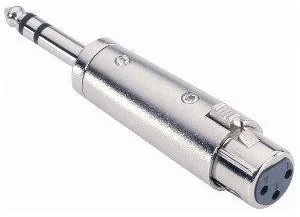 Adam Hall XLR żeński - Jack stereo adapter - Złącza, przejściówki, adaptery - miniaturka - grafika 2