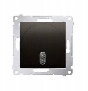 Kontakt Simon DDS1.01/46 Dzwonek elektroniczny; brąz mat (met.) - Wyłączniki światła i elektryczne - miniaturka - grafika 2