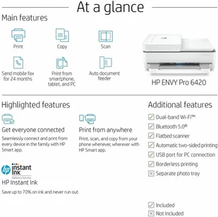 HP Envy 6420E 223R4B - Urządzenia wielofunkcyjne - miniaturka - grafika 5