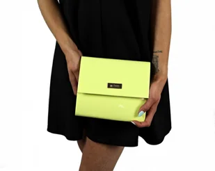 PolskaGalanteria.pl Elegancka Torebka/Kopertówka Torebka Wizytowa PolskaGalanteria WZÓR 1 BL RÓŻOWY KRÓTKA - Torebki damskie - miniaturka - grafika 3