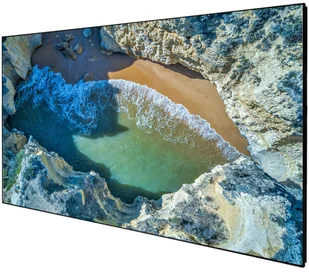 DeLuxx Cinema SlimFrame 203 x 114cm ekran ramowy 16:9 (92") - 4K Pro Flex MWHT - Ekrany projekcyjne - miniaturka - grafika 2