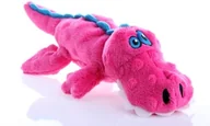 Zabawki dla psów - Go Dog Gators with chruniczewa Guard Technology Tough Plush Dog Toy, mały, rose - miniaturka - grafika 1