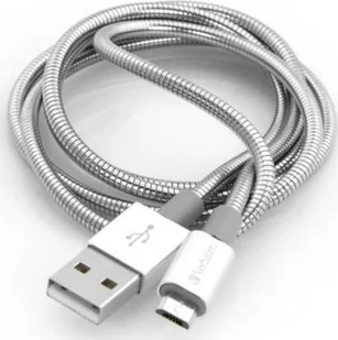 Verbatim Kabel USB USB A > Micro USB M/M srebrny 1m 48862 48862 - Kable USB - miniaturka - grafika 6
