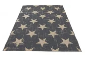 Dywany - Balta DYWAN SZNURKOWY ESSO 140x200cm GWIAZDY/NIEBIESKI 48648/591 BB2C-203ED - miniaturka - grafika 1